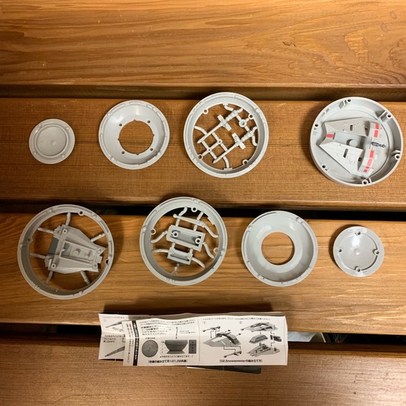 Star Wars Japan Ban Dai Snow Speeder DIY Model - Picture 4 of 9